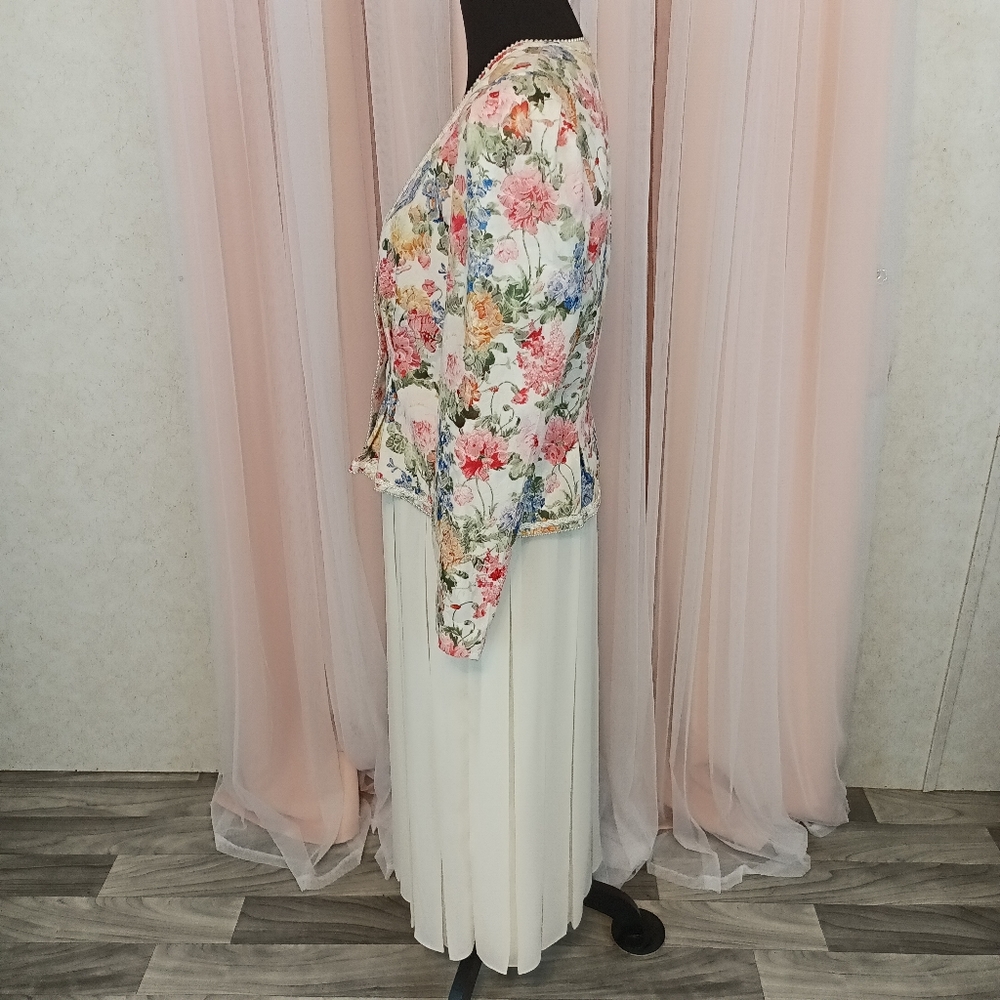 Women's Vintage Floral Grannycore Nah Nah Dress Set size 12 - Picture 2 of 10